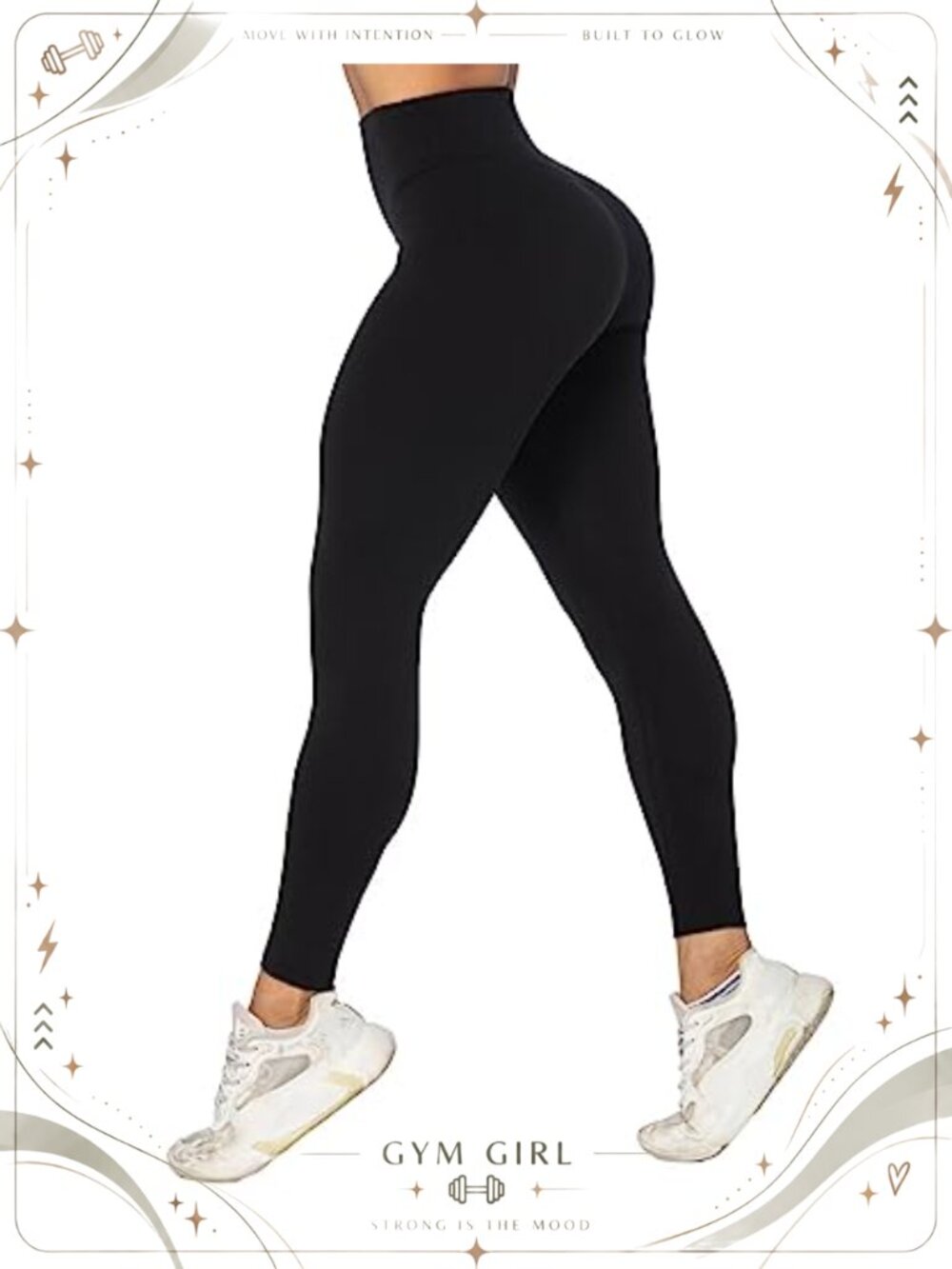 Seamless Scrunch Butt Lifting High Waisted Yoga Leggings Full Length Workout